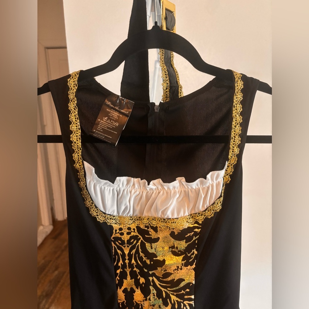 Leg Avenue Women's Black Sea Buccaneer Sexy Pirate Costume size Small - Picture 5 of 11